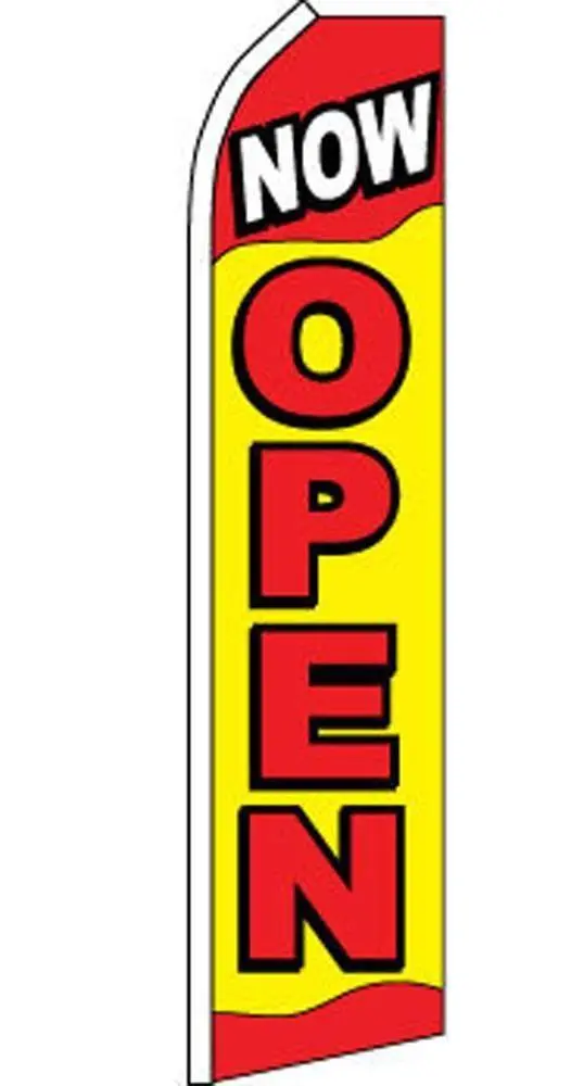 Super Swooper (15Ft) Now Open Flag 1