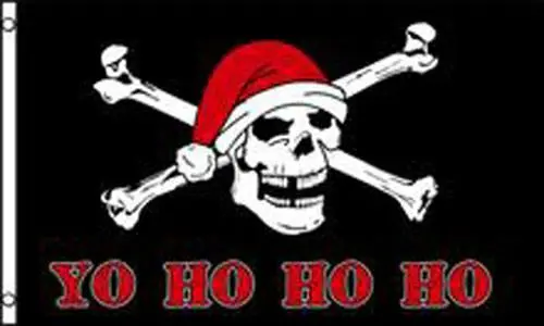 Yo Ho Ho Pirate (3Ft X 5Ft) Flag 1