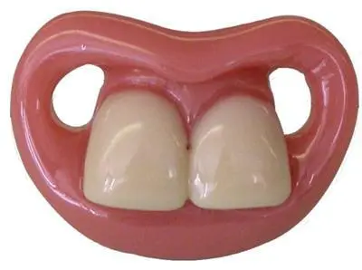 Two Front Teeth  Billy Bob Toddler Pacifier 1