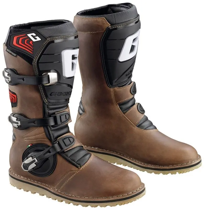 Gaerne Balance Oiled Brown Trials Boots 1