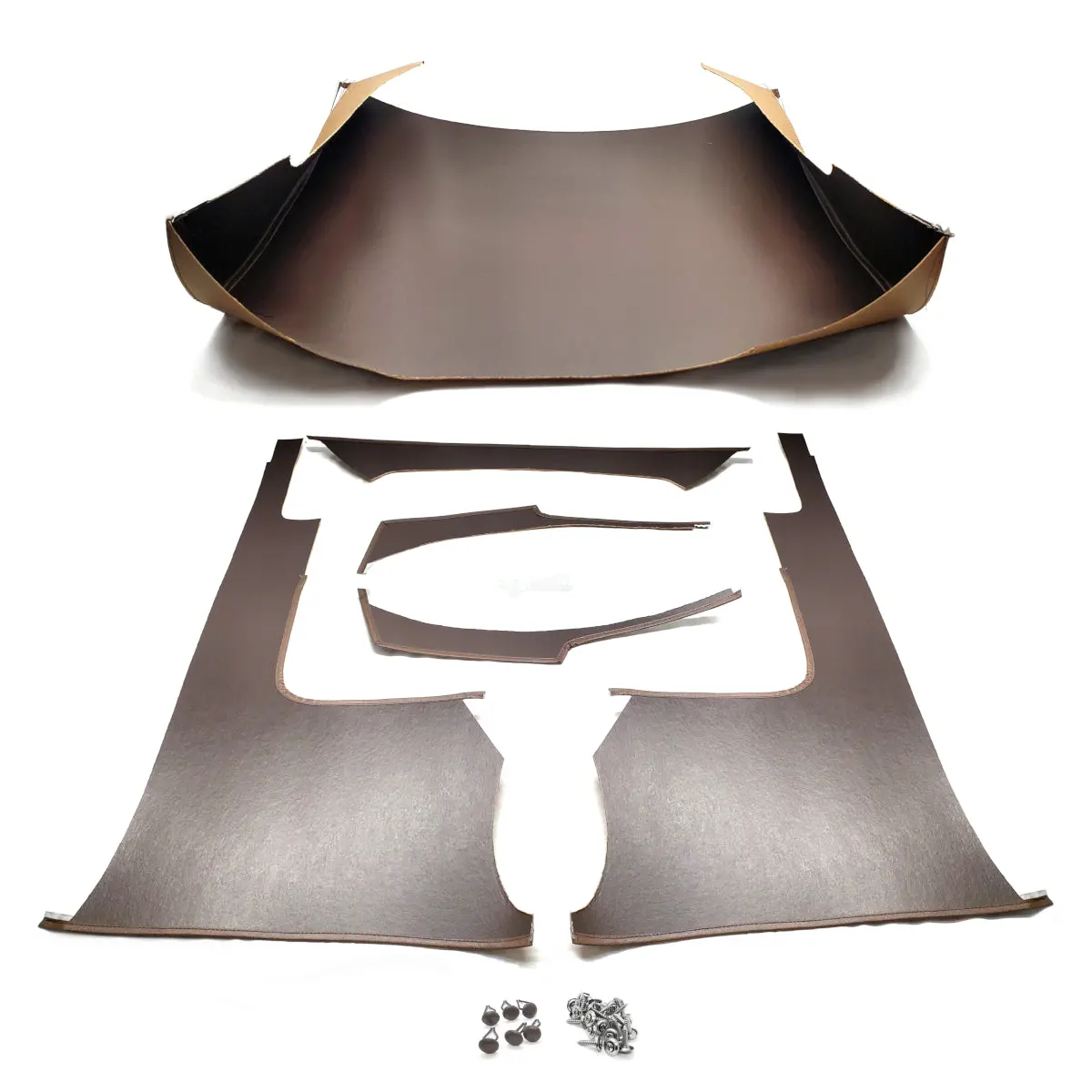 New Closed Cab 6 Piece Headliner Kit - Brown - Pwhlbr 1
