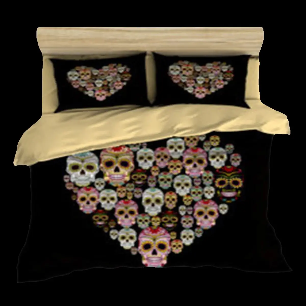 ❤️ Skull Duvet Cover 1