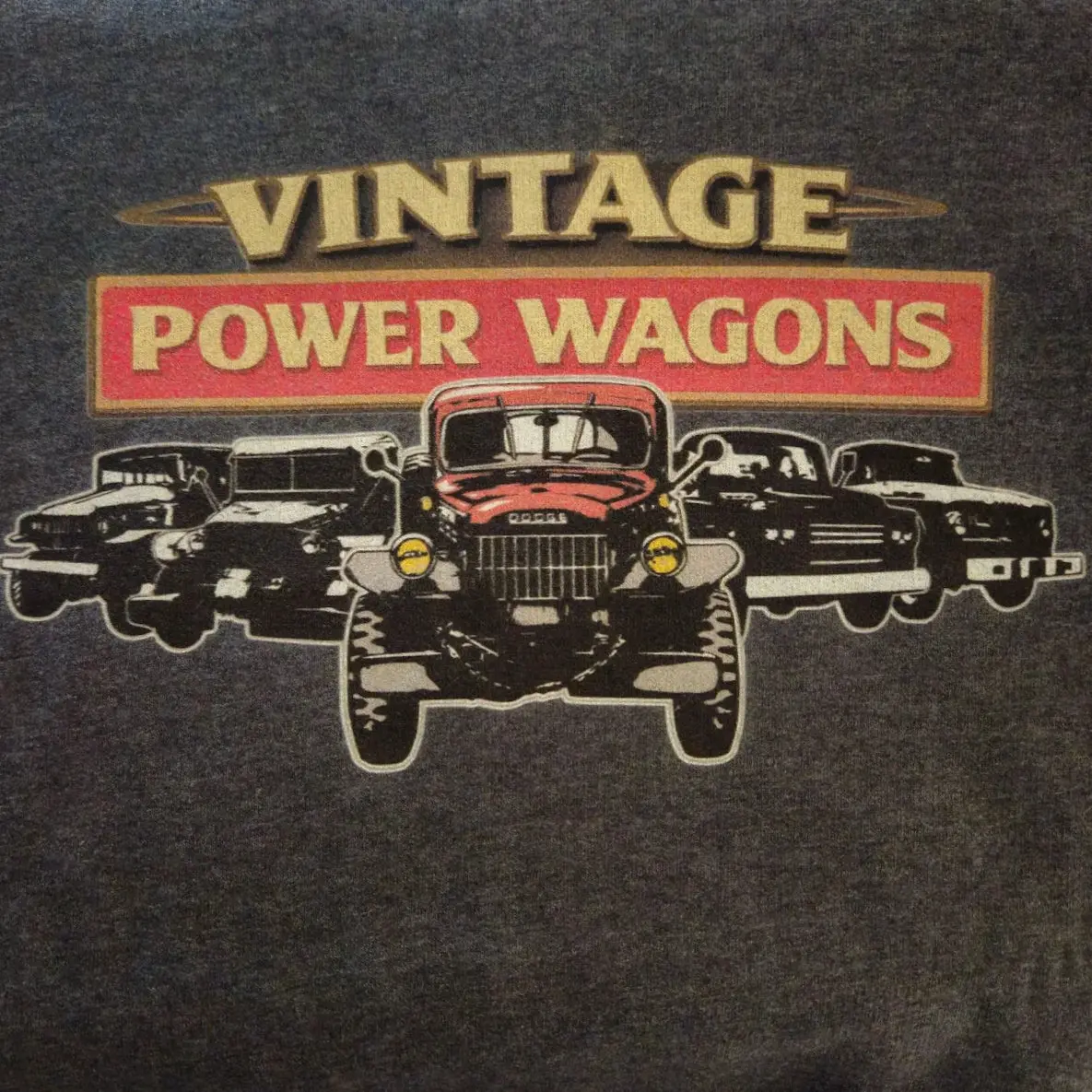 Vintage Power Wagons Hoodie — Classic Vpw Lineup Hooded Pullover 2