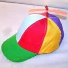 Kids Helicopter Hat With Propeller 1