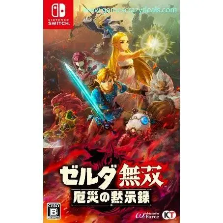 Nintendo Switch Hyrule Warriors: Age Of Calamity (Jp No English Sub) 1