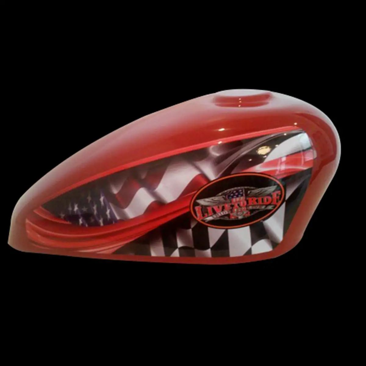 Biker Cremation Urn—Rd Tank 1