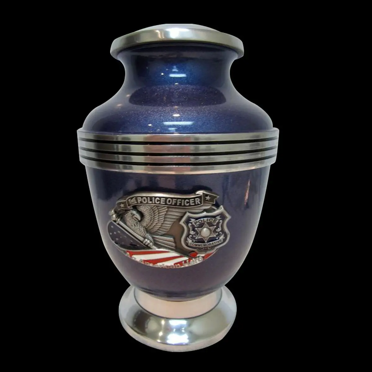 Police Cremation Urn—Bl 1