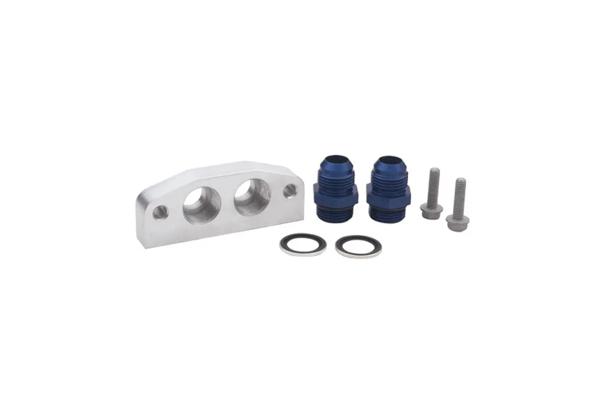 Lt1 Lt4 Lt5 Dry Sump Pan Adapter - Billet 12An 1