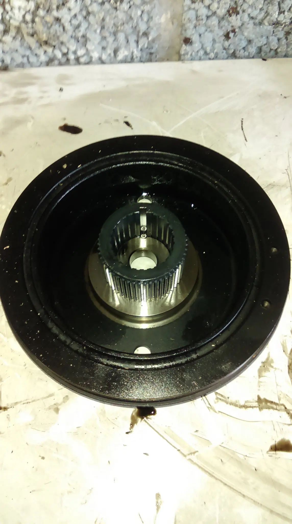 2012 Mitsubishi Outlander 2.3 2268Cc Di-D Engine 4N14 Crankshaft Pulley Ref 3828 1