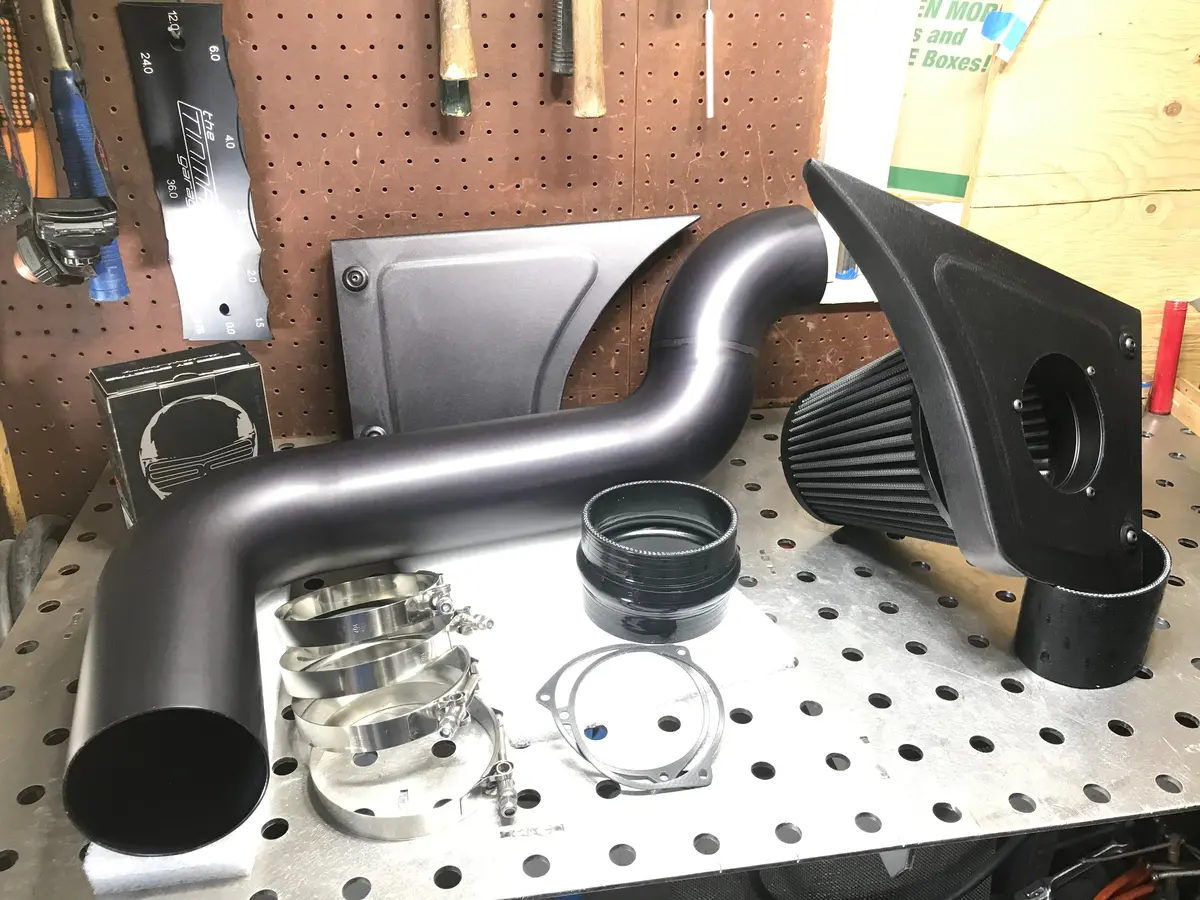 1967-1969 F-Body Ls Swap Cold Air Intake Kit - Ls1 Ls2 Ls3 Ls7 Camaro Firebird 1