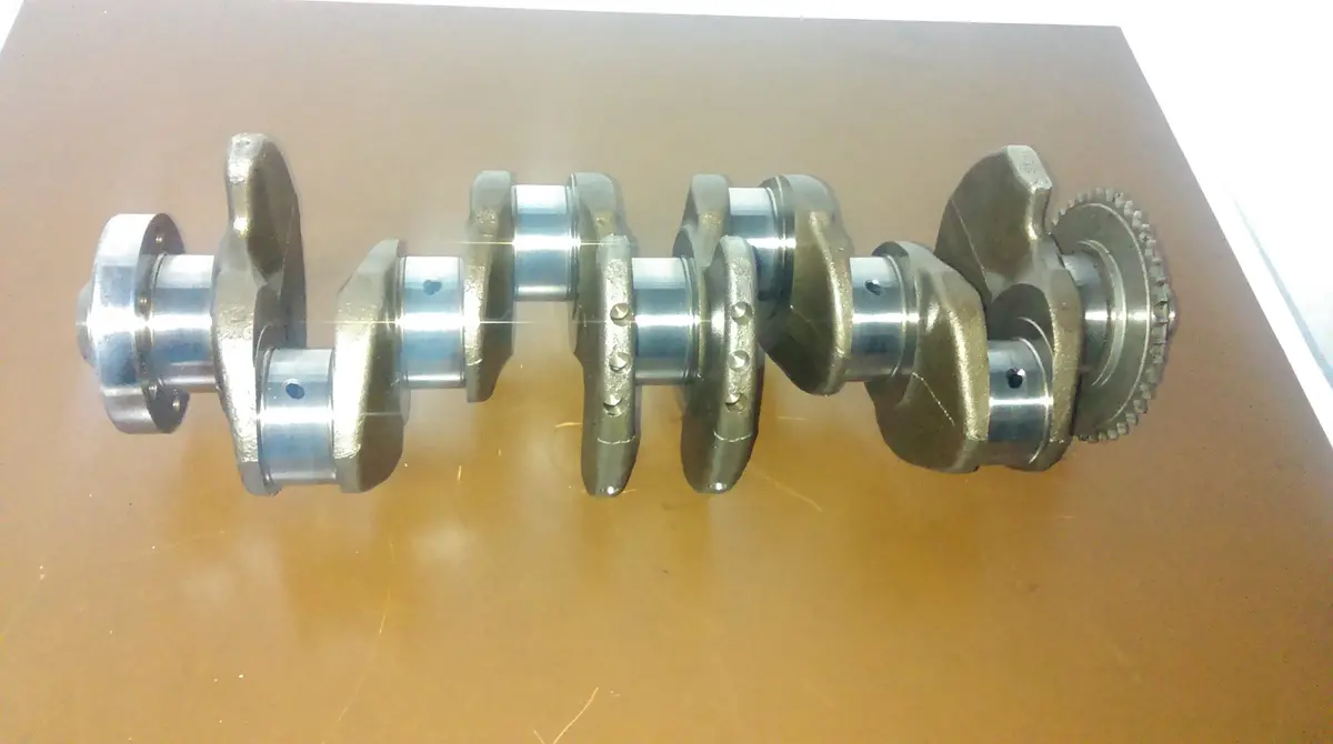 T0040, Blb, Bre, Audi A4 A6, 2.0 Tdi, 2004 - 2008 Engine Crankshaft 1