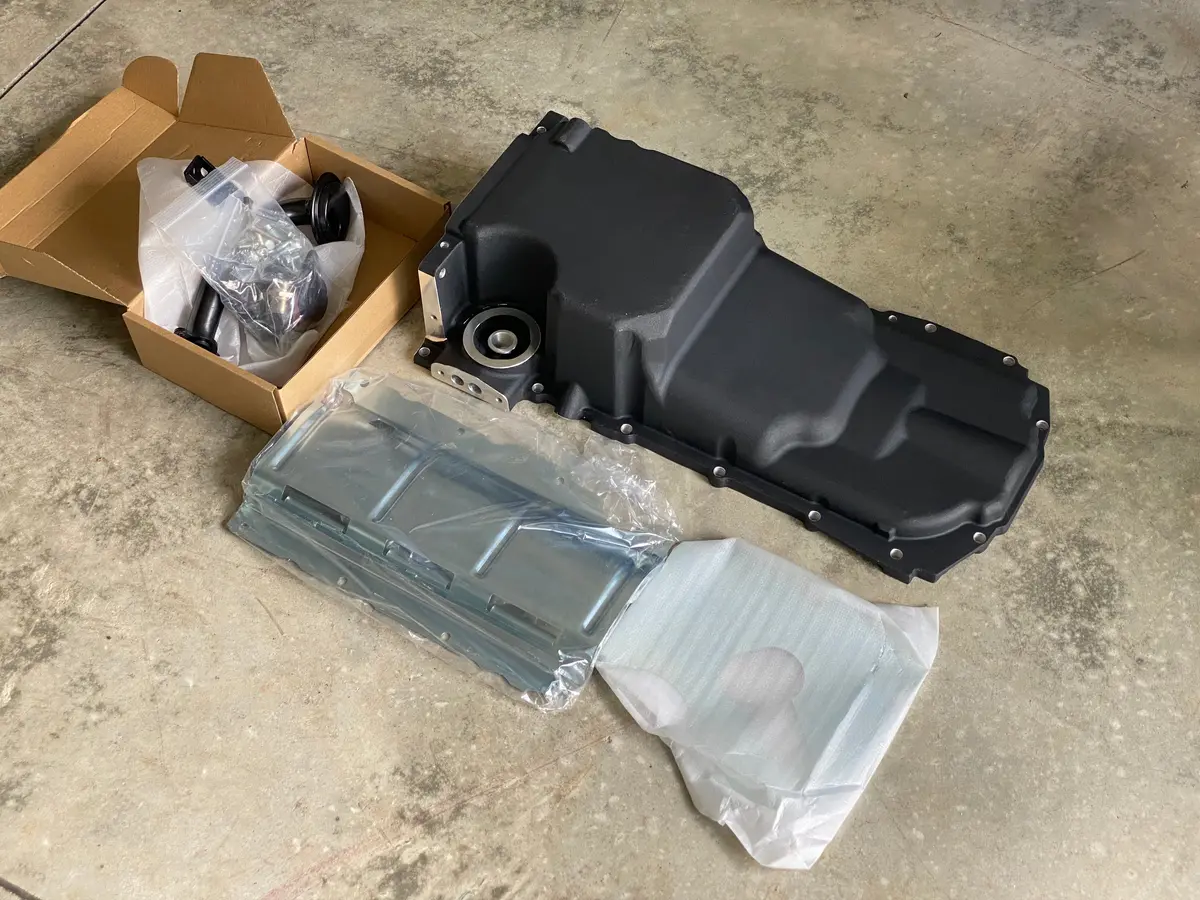 Generic Lt Gen V Swap Oil Pan - Aluminum 1