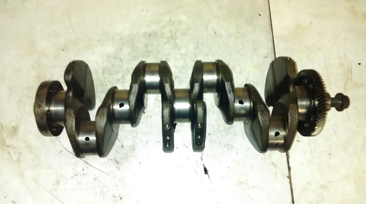 012417 2007 Year Vw Volkswagen Passat 2.0 Tdi Engine Code Bkp Crank Shaft Crankshaft 1