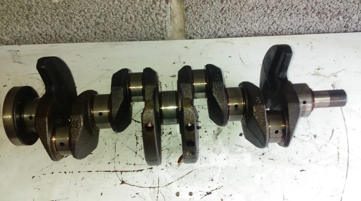 012762 Ford Focus 1.8 Duratec Crankshaft Engine Code Qqdb Qqda 1