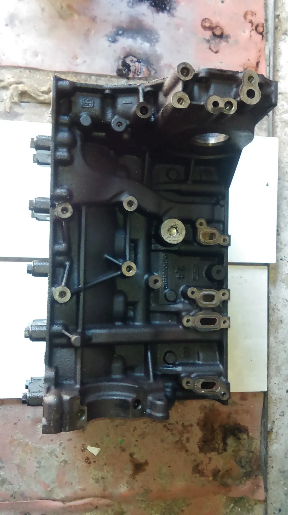 111 3254 Year 2008 Ford Transit 2.4 Tdci Bare Block 1