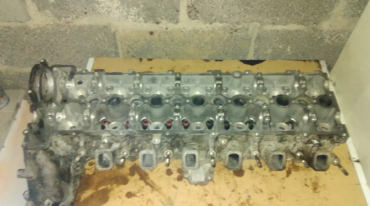 Bmw X5 E60 E61 E90 E91 306D2 M57 T 520D 530D 535D Engine Bare Cylinder Head 7 792 753 9, 7792753.9 Ref P0057 1