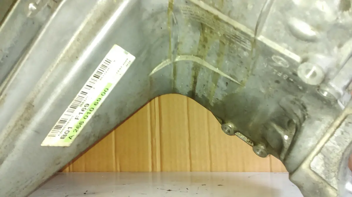 012630 2009 Mercedes Benz A Class A160 266920 Engine Code 266.920 Petrol 1.5 Oil Sump A266 014 0102 A2660140102 1