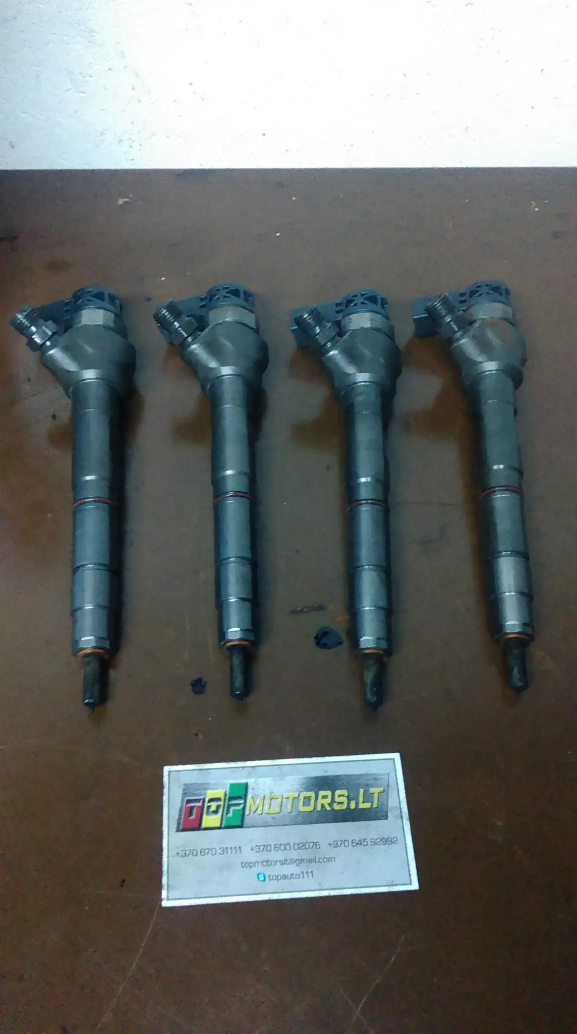 4 X Vw Amarok Golf Passat Audi A3 A4 A6 Q5 Seat Skoda 2.0 Tdi Injector 03L130277j 03L 130 277 J 0445110869 T0277 1