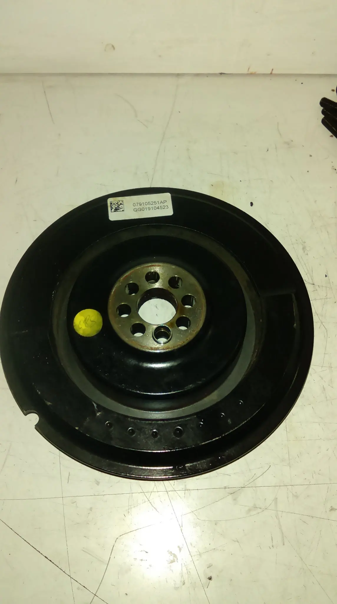 011056 Audi S8 4H 4.0 Tfsi Vibration Damper Crankshaft Pulley Schwingungsdämpfer 079 105 251 Ap / 079105251Ap, Engine Code Ceu 1