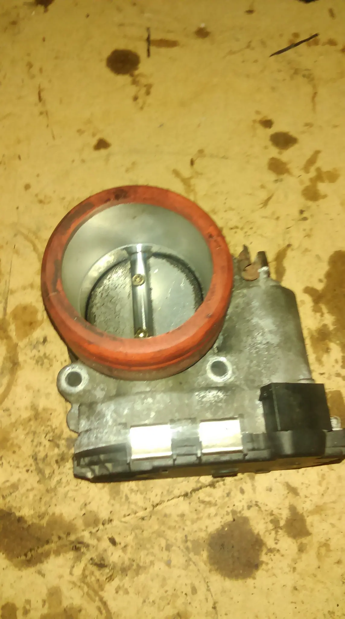 Mercedes Benz W203 C230 Bosch Oem Throttle Housing On Intake Manifold 2711410025, 0 280 750 076, A 271 141 00 25 Ref P0094 1