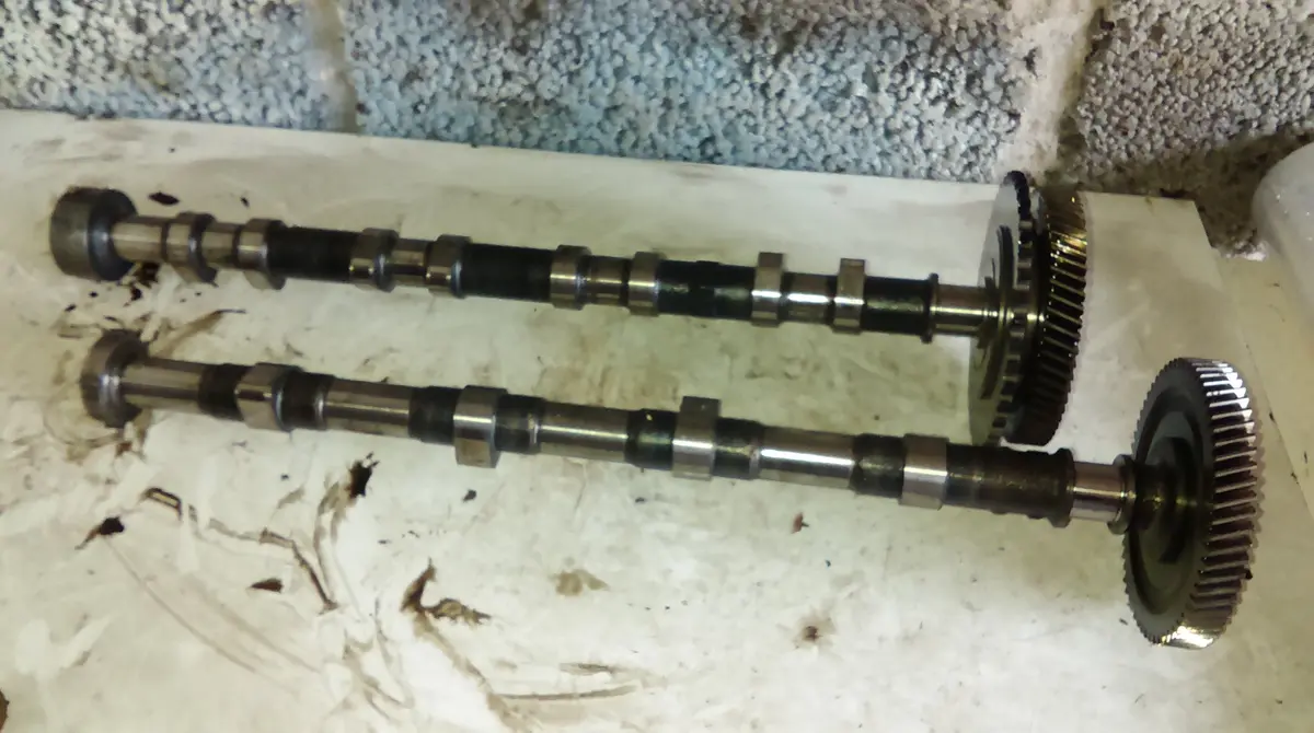 2012 Mitsubishi Outlander 2.3 2268Cc Di-D Engine 4N14 Pair Of Camshafts / Camshaft / Cam Shaft Ref 3830 1