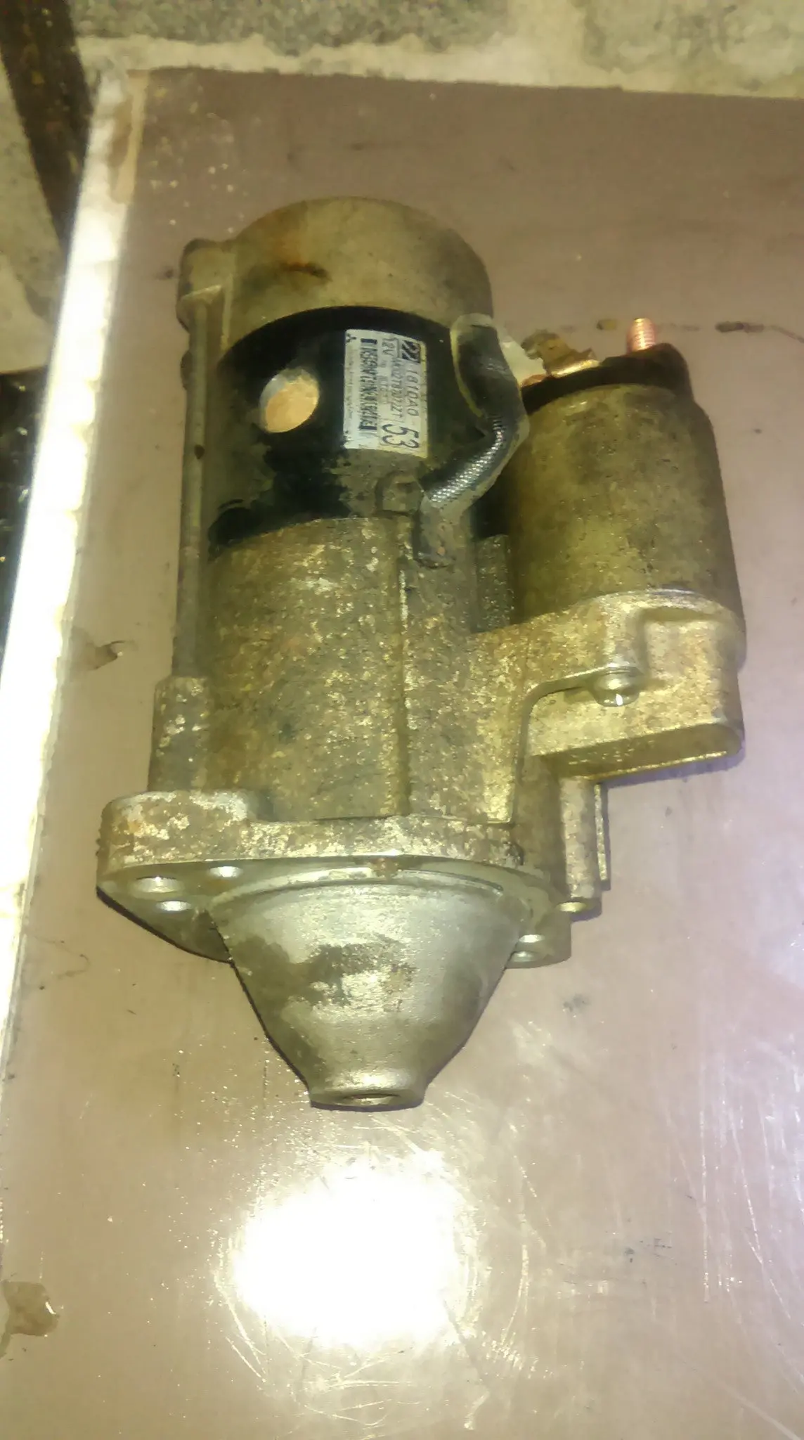 Mitsubishi L200 Starter Motor 2.5 4D56u Diesel M002t87072zt 1810A0 Manual Ref G0168 1