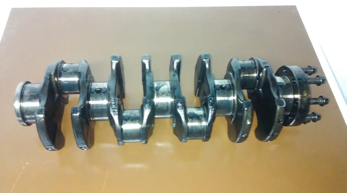 2005 2006 Ford Transit 2.4 Tdci 16V H9fa Engine Crankshaft 4C1q Ref T0010 1