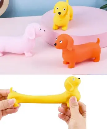 Squishy Sand-Filled Dog Moldable Stress Toy (Sold By The Piece Or Dozen) 1