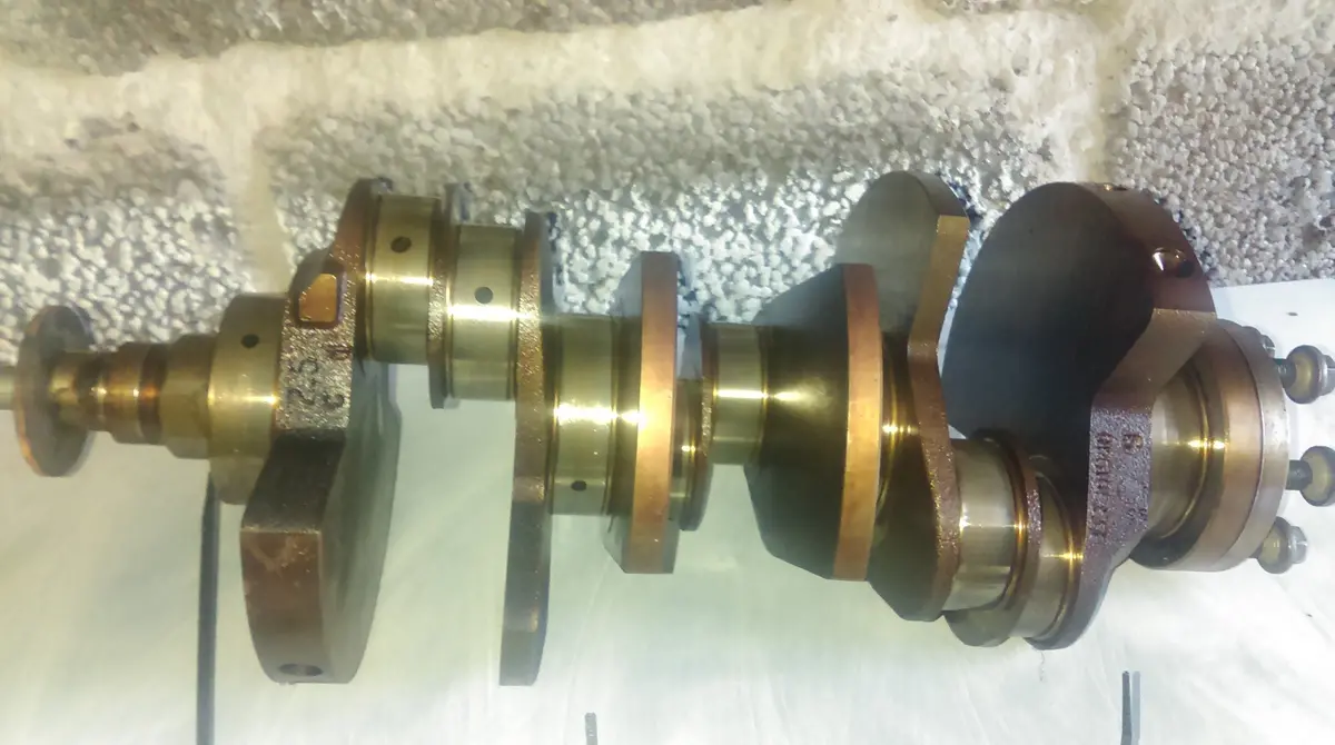 000012886 Land Rover Freelander 2.5 V6 Petrol Engine Code 25K4f Crankshaft Crank Shaft 1