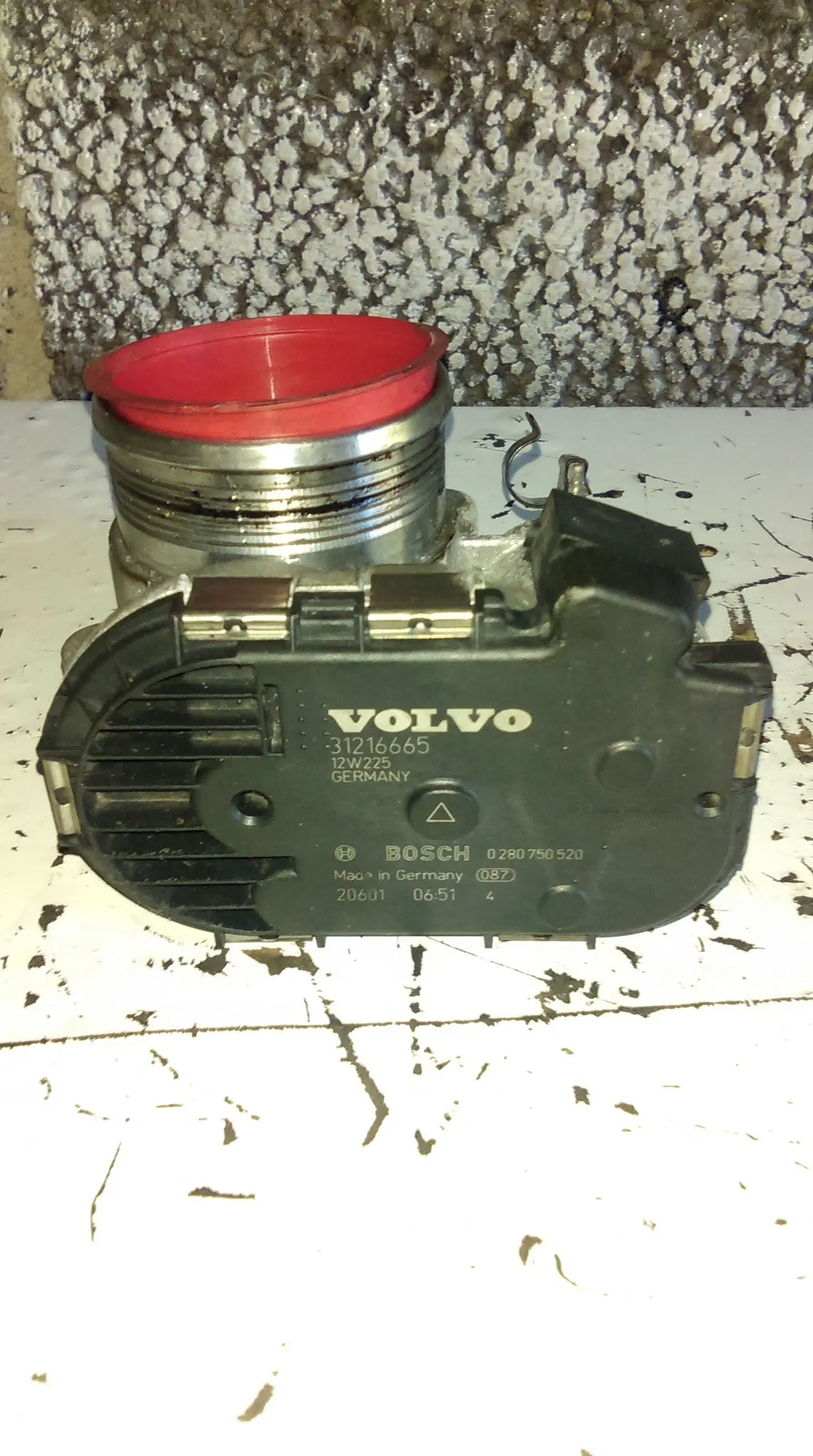 012854 Year 2011 2012 2013 2014 Volvo V70 Xc70 Throttle Switch Engine Code D5244t11 0280750520 / 31216665 / 0 280 750 520 Bosch 1
