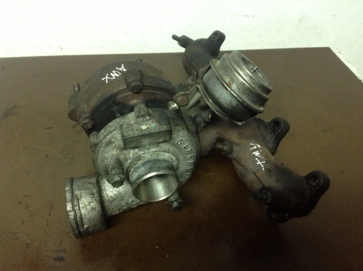 2002 2003 Audi A4 A6 Volkswagen Vw Passat 1.9 Tdi Turbo Charger 96 Kw T Gar Awx Engine 1