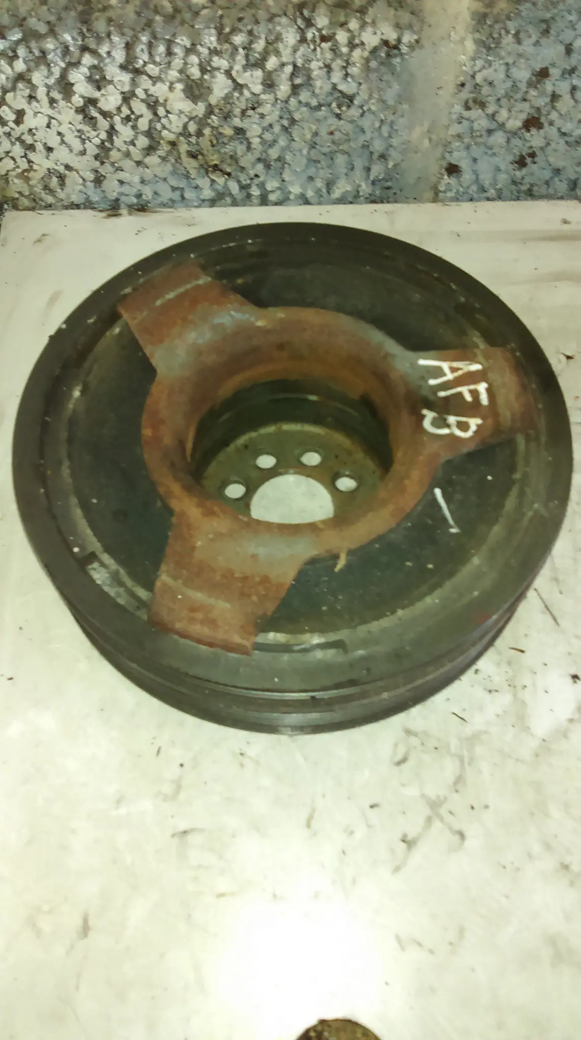 Pulley Crankshaft Audi A4 Avant A6 2.5 Tdi Afb Akn 059105251Ac Ref 2506 1