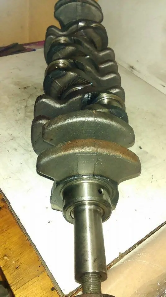 2000 Crankshaft 613961 Mercedes Benz W210 E320  3.2 Cdi 24V Om 613.961 1