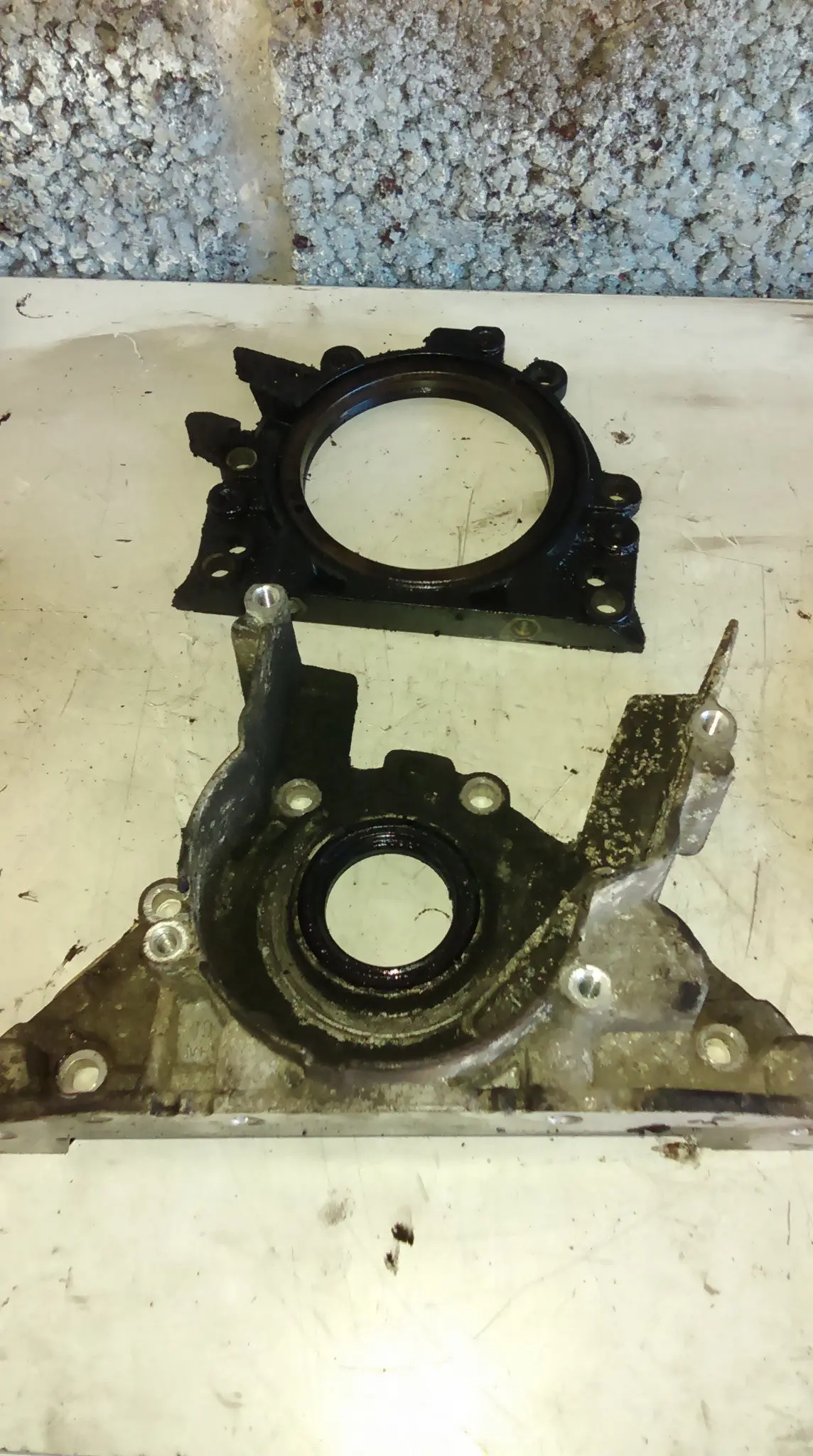 Wellendichtring Kurbelwelle Elring Audi Seat Skoda Vw Getriebeseitig 038 103 158 D, 045 103 173 Ref 3796 1