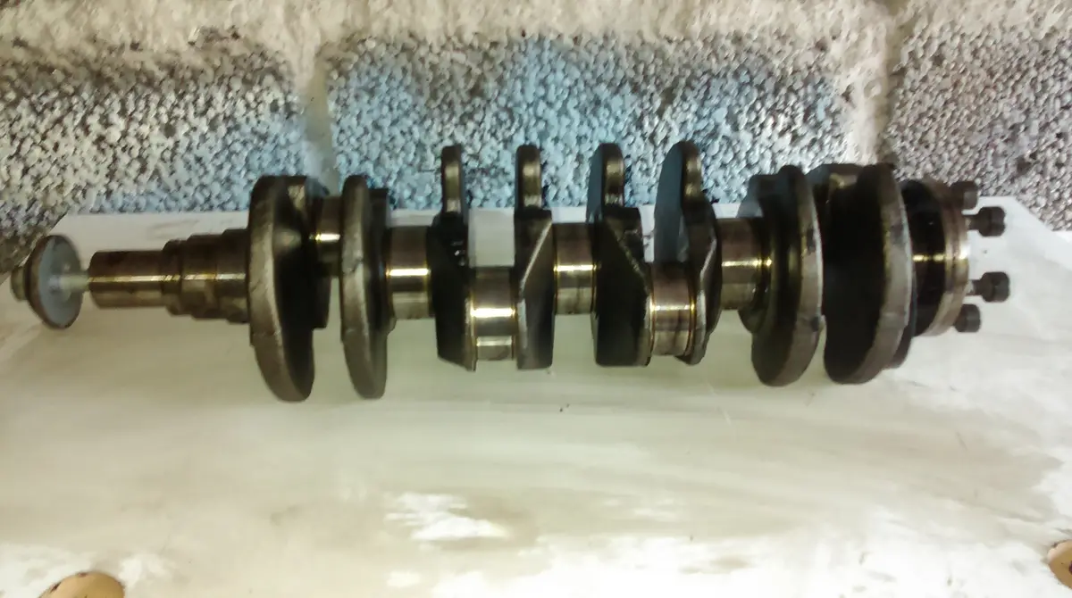 Ford Focus C Max 1.6 Tdci 16V Engine Code Hhda Crankshaft 1
