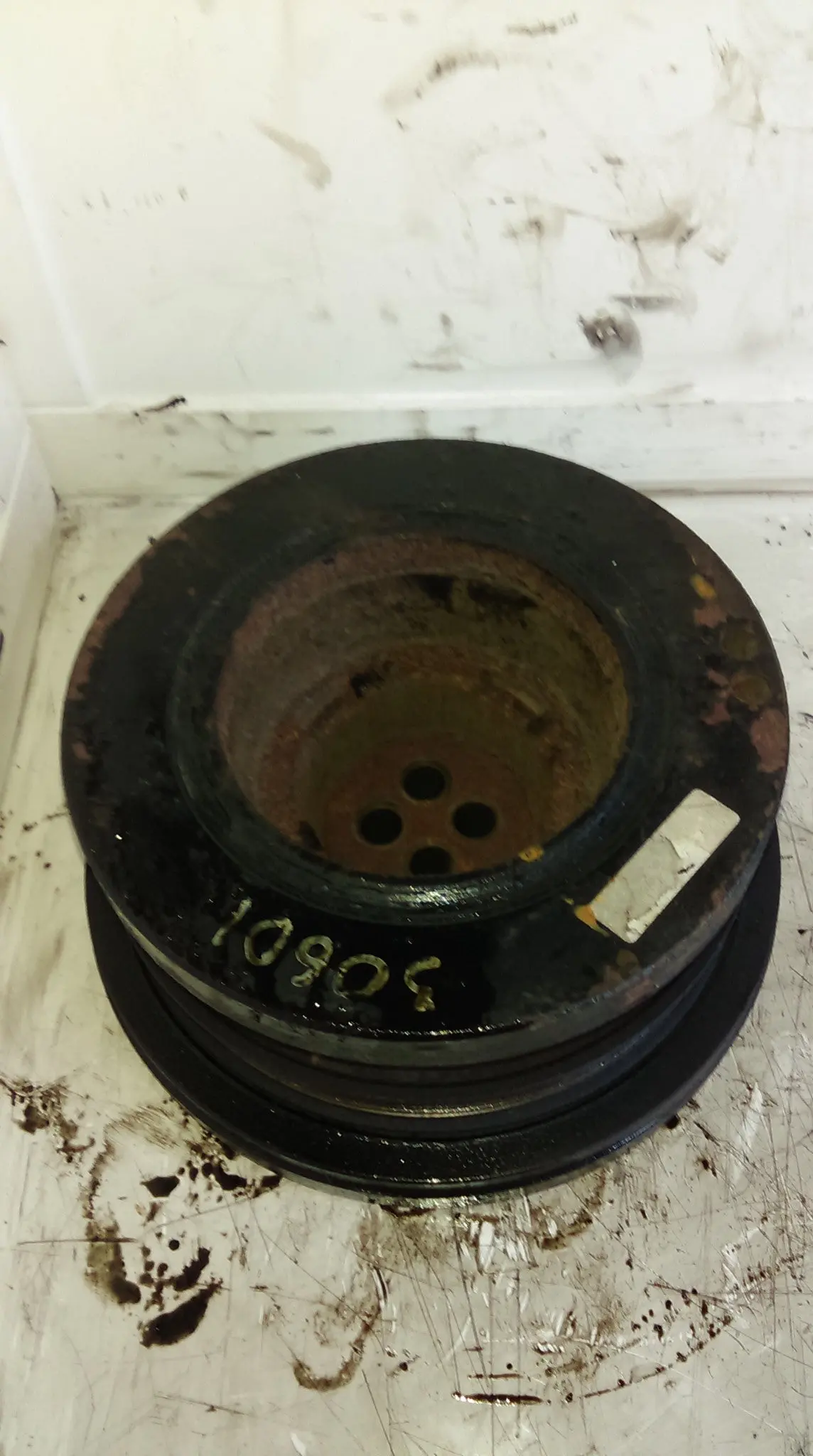Bmw E53 X5 3.0 Diesel M57 306D1 Crank Shaft Bottom Pulley 2247890 Ref A0581 1