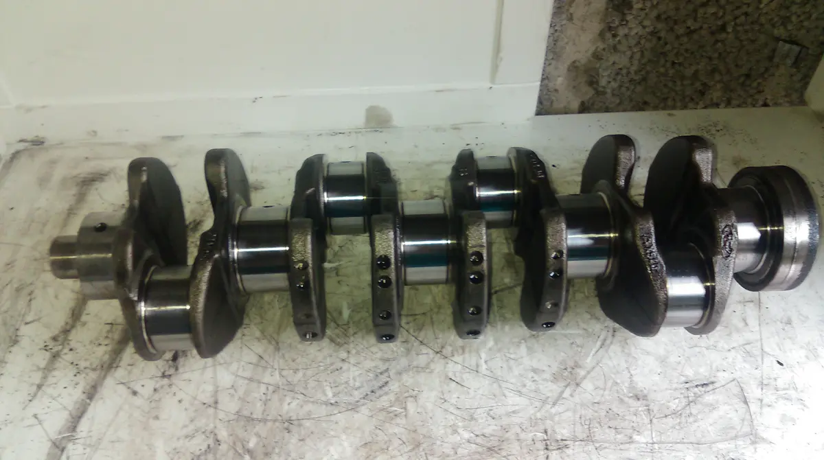 Ford Transit Connect T200 2009 1.8 Tdci 8V R2pa Engine Crankshaft Ref A0320 1