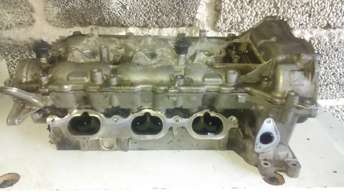 Mercedes Benz Slk350 2004-2011 Cylinder Head And Rocker Cover 2720160105 O/S Ref 3446 1