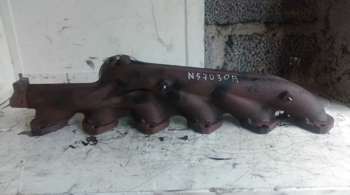 Bmw X6 Xdrive 30D 3.0 Diesel N57d30a Abgaskrümmer 851029302 / 8 510 293.02 Ref A0480 Exhaust Manifold 1