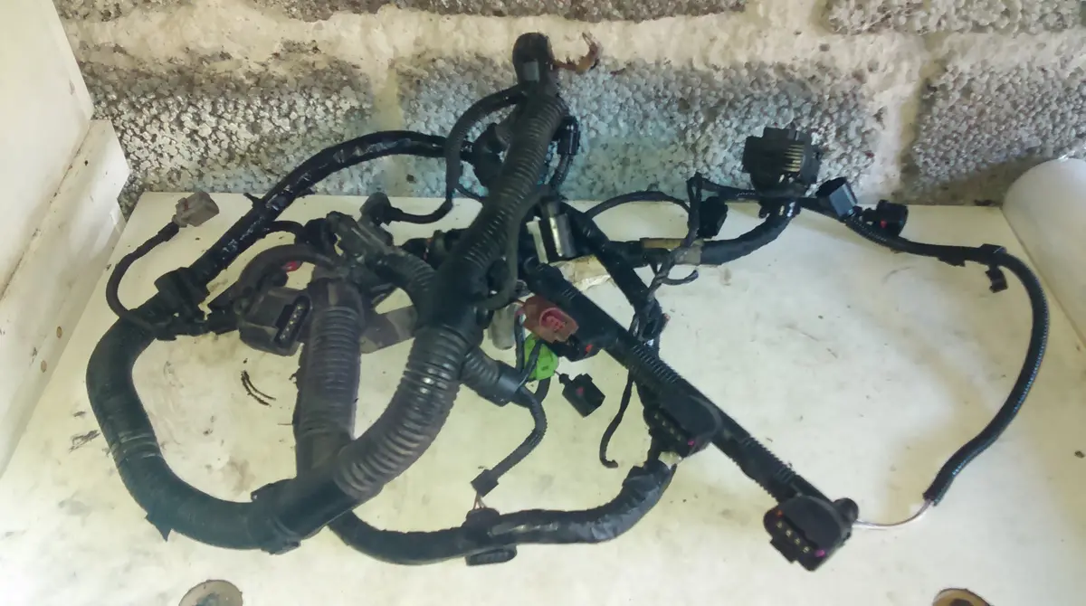 Audi Volkswagen Skoda Seat 2.0 Tfsi Engine Axx Wiring Harness For Spares Or Repairs 1