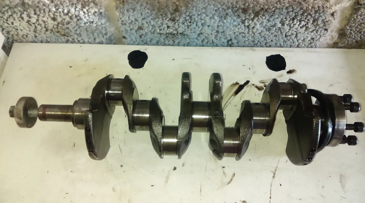 1.5 Dci K9k K9k732 Renault Dacia Nissan Crankshaft Ref 3711 1