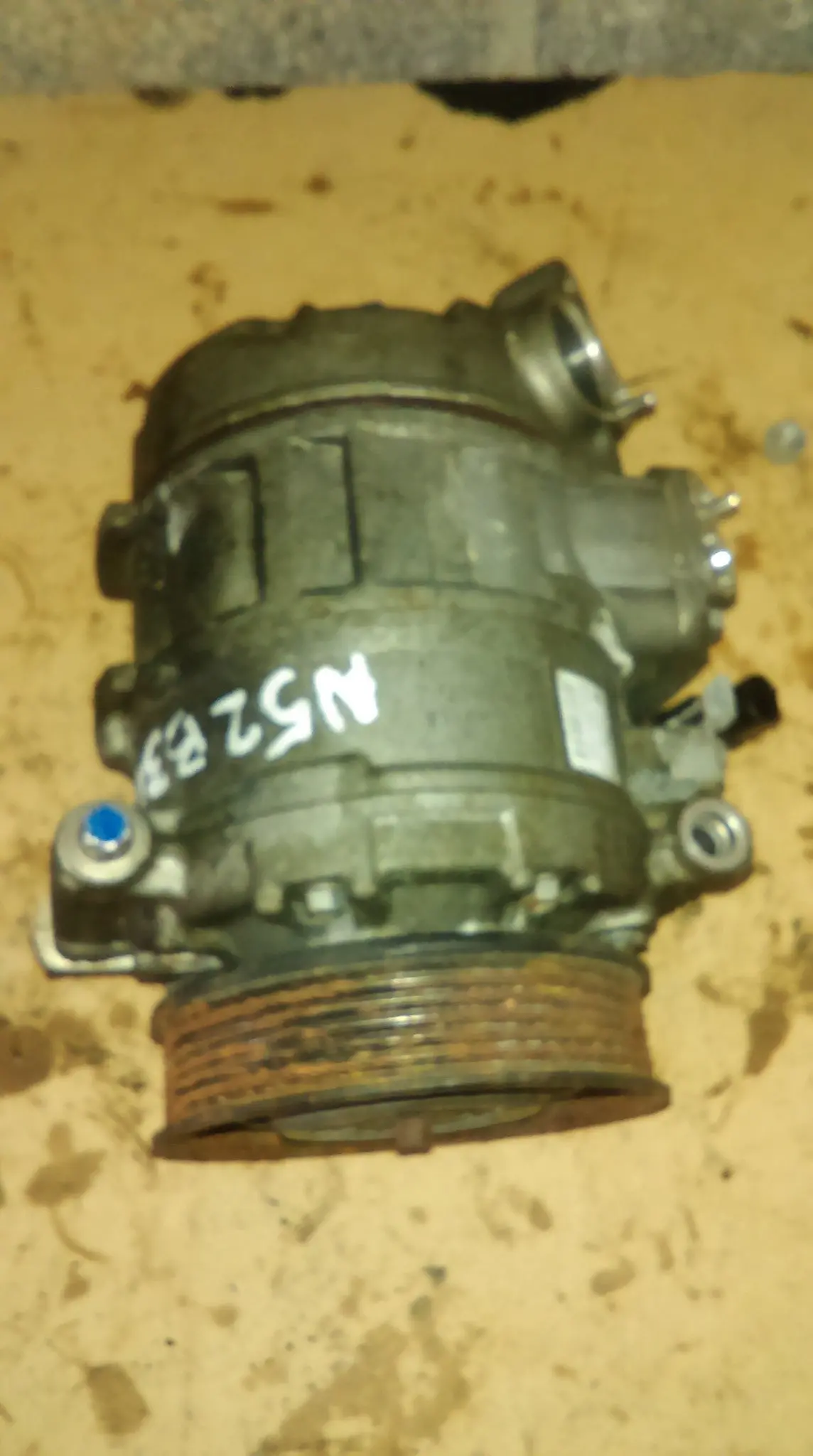 Bmw 3 Series E90 E91 2.5 3.0 Petrol Engine N52b25a, N52b30a Air Con Pump Denso 447190-3784 / 6452-6956716-02 Ref P0055 1