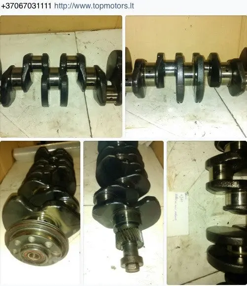 2005 Isuzu D - Max / Rodeo / Nkr 3.0 Td Engine Code 4Jh1 Crank Shaft 1