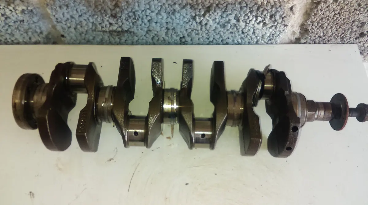 111 3186 Rover 25 Mg Zr 2004 Year 1.6 Petrol Engine Code  16K4f N17  Crankshaft With Bearing Shell 1