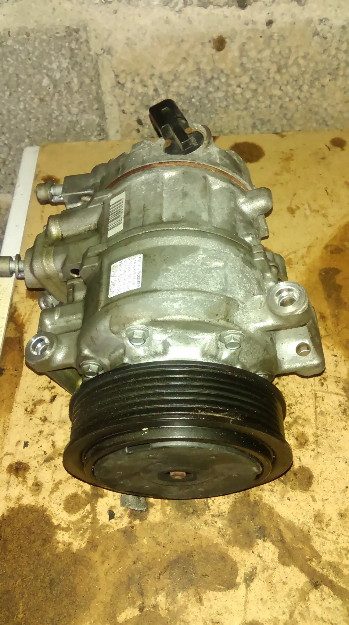Vw Golf Audi A3 Skoda Yeti A/C Air Con Compressor -44790-9208 Denso - 1K0 820 808A - 1K0820808a Ref P0113 1