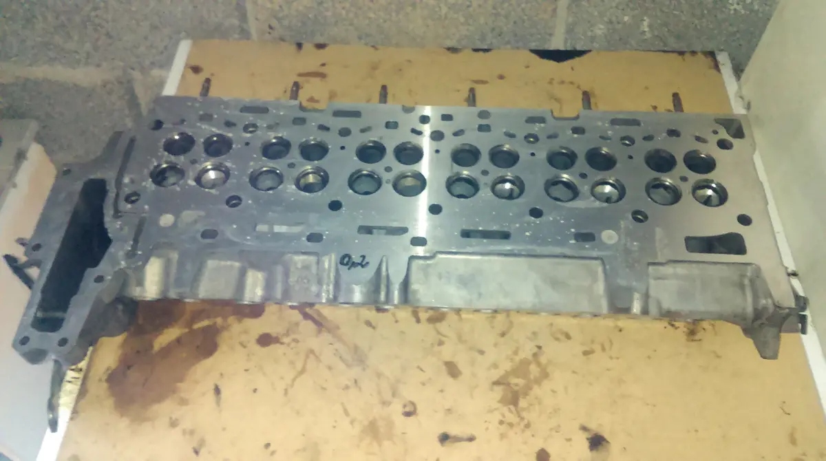 2010 Bmw X5 X3 330 530 730 3.0 D Bare Cylinder Head 7800003 780750306, 7 800 003, N57d30 Ref P0056 1