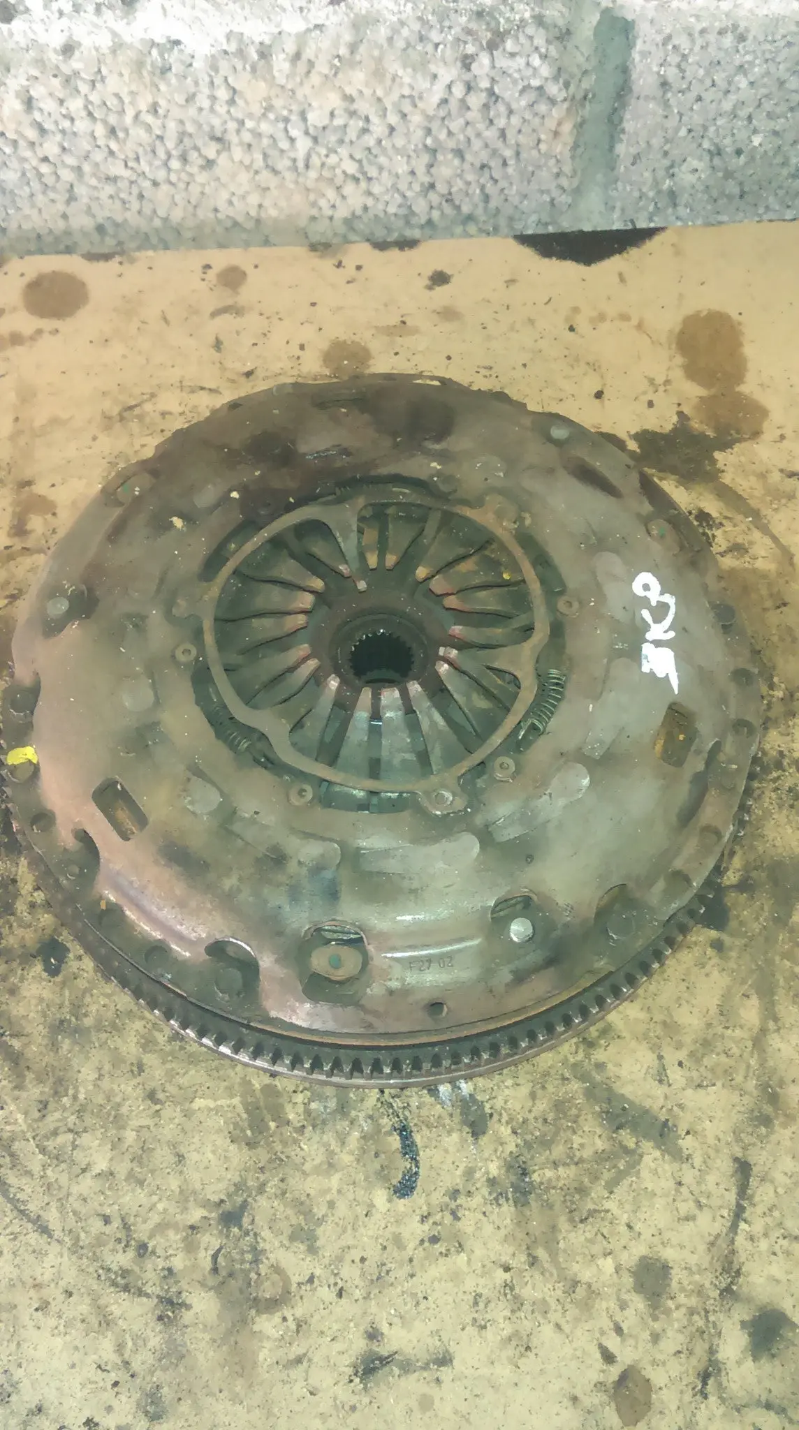 Vw Volkswagen  Golf/ Passat 2.0 Tdi Dual Mass Flywheel 03G 105 266 Af, 03G105266afref P0197 1