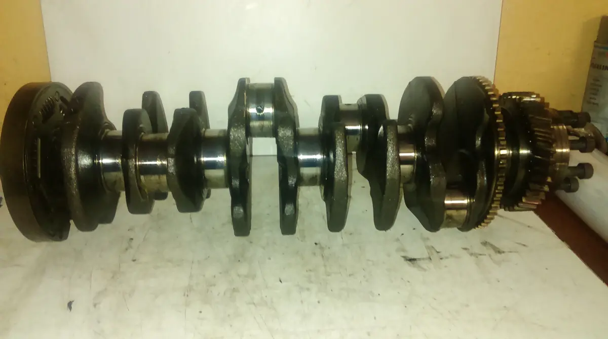Vw Volkswagen Transporter T5 2003 - 2009 2.5 Tdi Engine Crankshaft Ref 1482 1