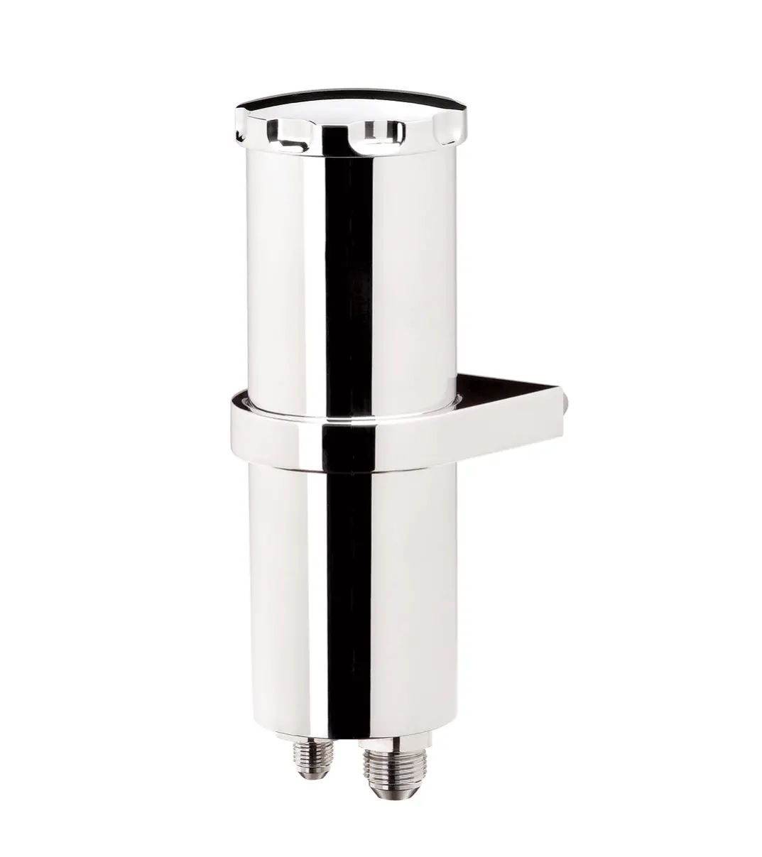 Billet Aluminum Remote Power Steering Reservoir 1