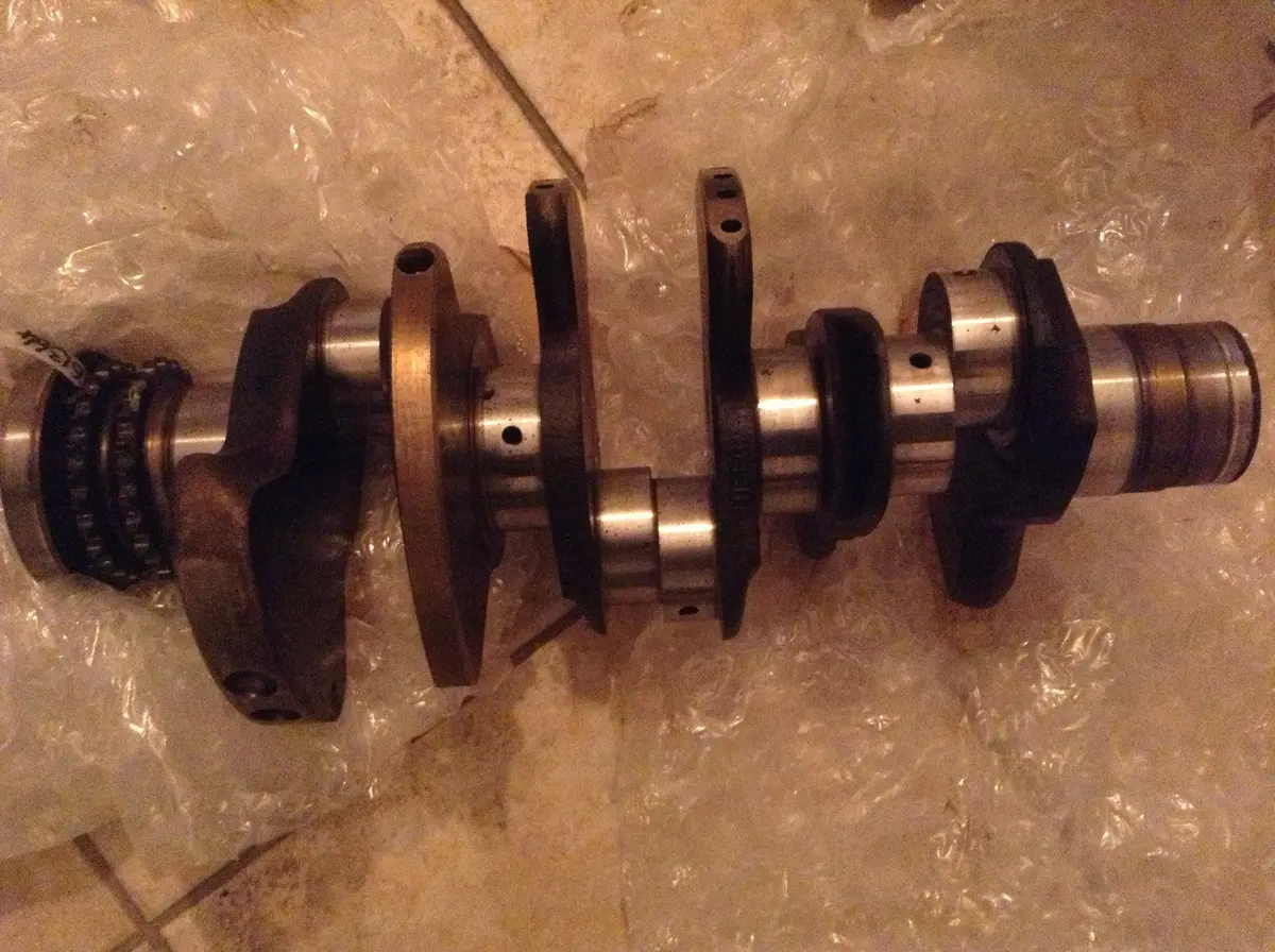 2005 Audi A6 2.4 V6 Engine Bdw Crankshaft Of001 1